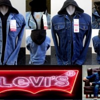 JAKET LEVIS/ JAKET ARIEL/JAKET JEANS/JEANS HOODIE/LEVIS ARIEL