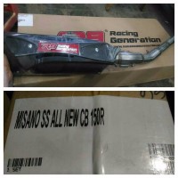 AKSESORIS MOTOR BARU knalpot r9 misano honda all new cb150r knalpot r
