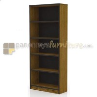 LEMARI BUKU EXPO BC-4526 (BROWN STREAK)