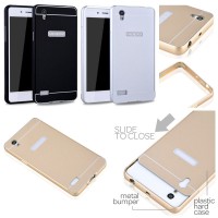 Oppo Mirror 5 - Metal Slide Hard Case