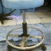 Kursi Bar cafe Biru, Laboratorium, Sekolah, Rumah sakit, counter HP