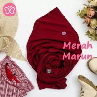 Pashmina instan Pashmina anak Jilbab anak jilbab instan Merah Maroon