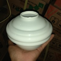 Kaca Lampu Gantung Antik Klasik ukuran 28 cm 18 cm