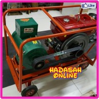 Genset Diesel Rakitan 15 Kw 1Phase Dongfeng Generator Open Mesin Solar