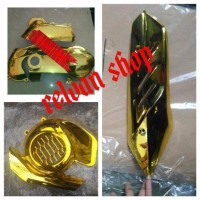 AKSESORIS MOTOR KEREN variasi set mio m3 soul gt blue core gold