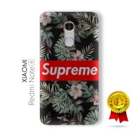 Xiaomi Redmi Note 4 4x Casing Custom Hard Case 3D Supreme Flower