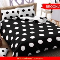 Sprei Deluxe ( Dluxe ) Kintakun Motif Terbaru Brooklyn uk. 180 x 200