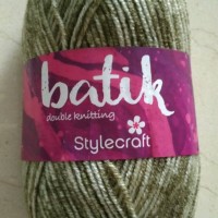 STYLECRAFT BATIK - OLIVE, benang rajut ply sembur murah