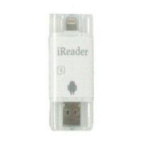 Jual IREADER IPHONE IPOD IPAD MINI LIGHTNING CARD READER I-FLASH MICRO SD Murah