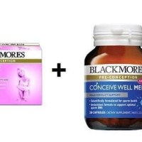 Jual Paket Blackmores Conceive Well Gold + Blackmores Conceive Well Men Murah