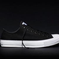 Sepatu Sekolah Converse All Star CT Chuck Taylor II 2 Lunarlon Black