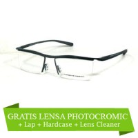 Frame Kacamata Porsche 8189 Lensa Otomatis Fotogrey (frame+lensa)