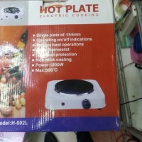 HOT PLATE H-002L KOMPOR LISTRIK 1000 WATT