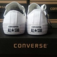 Sepatu converse all star chuck taylor 2 low (Grade Ori) - Putih Polos