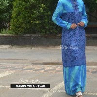 Batik Wanita Gamis Yola