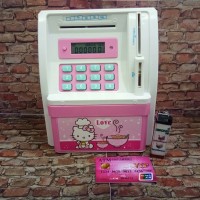 Mainan Unik Coin Bank Atau Celengan ATM Karakter Hello Kitty 363