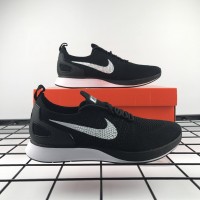 SEPATU NIKE ZOOM MARIAH FLYKNIT RACER PREMIUM ORIGINAL BLACK WHITE