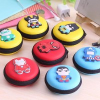 Case Earphone Mini Model Superhero bisa Kabel Charger d Limited