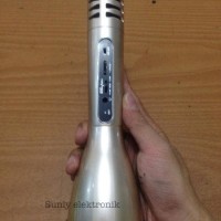 MURAH microphone speaker Bluetooth smule k088 (mic karaoke buat hp