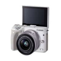 Canon EOS M3 Kit EF-M15-45MM Kamera Mirrorles White
