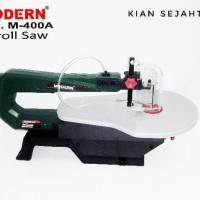 mesin Scroll saw modern m-400A /mesin gergaji triplek, jigsaw duduk