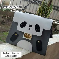 Tas Wanita Tas Branded Tas Murah IMP-2035 Abu