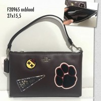 TAS WANITA IMPORT COACH F20965 OXBLOOD ORIGINAL BRANDED ASLI PROMO M