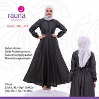 Baju Dress Wanita Gamis Rauna RK 43