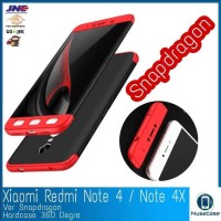Case Casing Cover Xiaomi Redmi Note 4 4X Snapdragon Hard360 Matte Bab