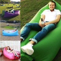 Lazy inflatable Kasur Bantal Malas Tanpa Pompa Piknik Balon Angin Kuat