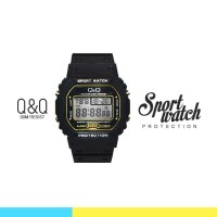 Jam Tangan Pria Digital- Q&Q Sporty ORI (PROTECTION) (FIN-32)