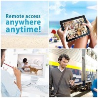 TRAND Wireless IP CCTV Dengan Sensor gerak alarm Remote Android iOs