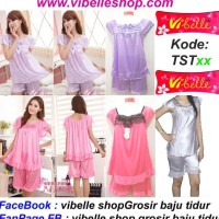 Diskon Tstxx - Vibelle Shop Grosir Baju Tidur Satin Piyama Baby Doll