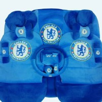 SARUNG JOK MOBIL KHUSUS HONDA BRIO FULL SET MOTIF CHELSEA