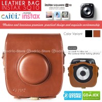 Fujifilm Leather Bag Polaroid Instax SQUARE SQ10 Tas Case Kamera SQ 10