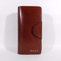 DOMPET KULIT PANJANG PRIA WANITA IMPORT BRANDED BALLY 807 BROWN