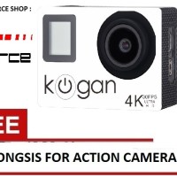 GoPro Kogan Action Kamera 4K NV UltraHD - 16MP WIFI + Free Tongsis