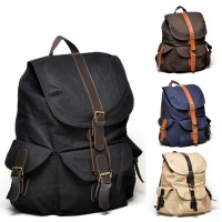 Jual Bonjour Adrien - Tas Ransel Backpack Laptop Canvas Vintage Branded Murah
