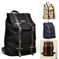 Jual Bonjour Alphonse - Tas Ransel Backpack Laptop Canvas Vintage Branded Murah