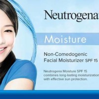 Neutrogena Moisture SPF 15 100ml / Facial Moisturizer Cream / Pelembab