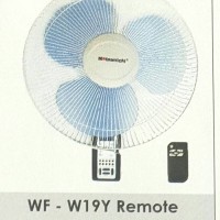 KIPAS ANGIN DINDING WALL FAN MATSUNICHI WF-W19Y REMOTE 16 inch