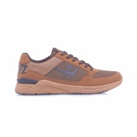 Sepatu Kets Pria Coklat Sepatu Olahraga Sepatu Sneakers Pria