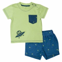Baju Anak Laki-Laki Torio Ufo 2 pcs set