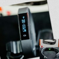 Smartwatch / Smartband ZX09 Heart Rate For IOS & Android Rubber Black