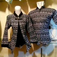 Jual batik couple blues batik sarimbit | BATIK PEKALONGAN Murah