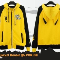 Jual Jaket Anime Pokemon Pikachu King Jacket Hoodie (JA POK 01) Murah