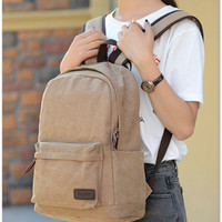 Jual Tas Ransel Kanvas Backpack Canvas DxYizu 292 (WYK10) Murah