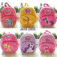 Tas Ransel / Punggung / Backpack Anak Boneka Karakter Little Pony