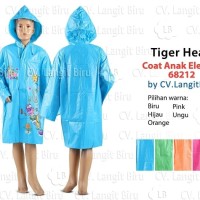PONCO HUJAN PROMO COAT ANAK ELEGANT TIGER HEAD MANTEL CHILDREN RAIN C