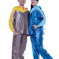 JAS MANTEL HUJAN PROMO KUAT SETELAN STRETCH SONIC TIGER HEAD JAKET KA